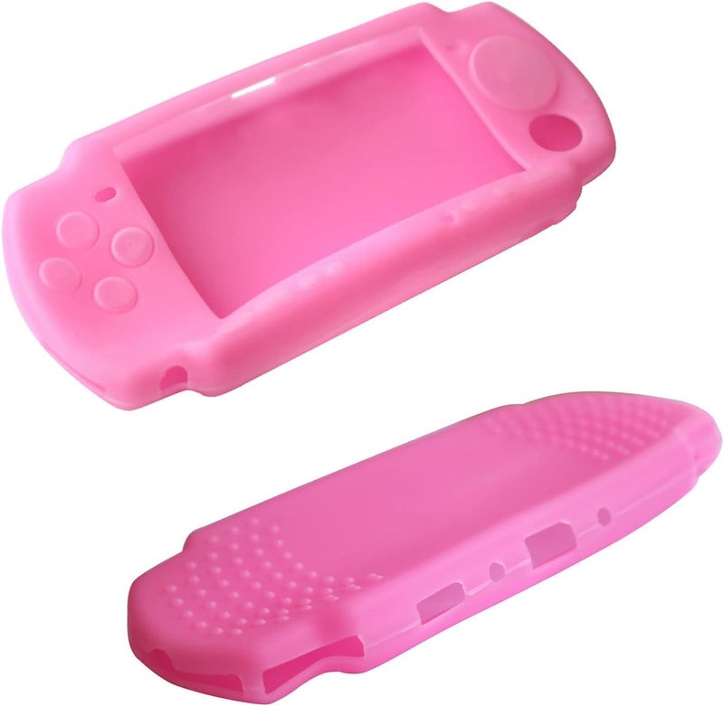 Sonuen غطاء حماية سيليكون لجهاز PSP 2000 3000 غلاف سفر ناعم (وردي) - Image 4